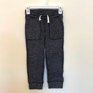 Baby Gap Toddler Boys 3T Herringbone Jogger with fleece lining